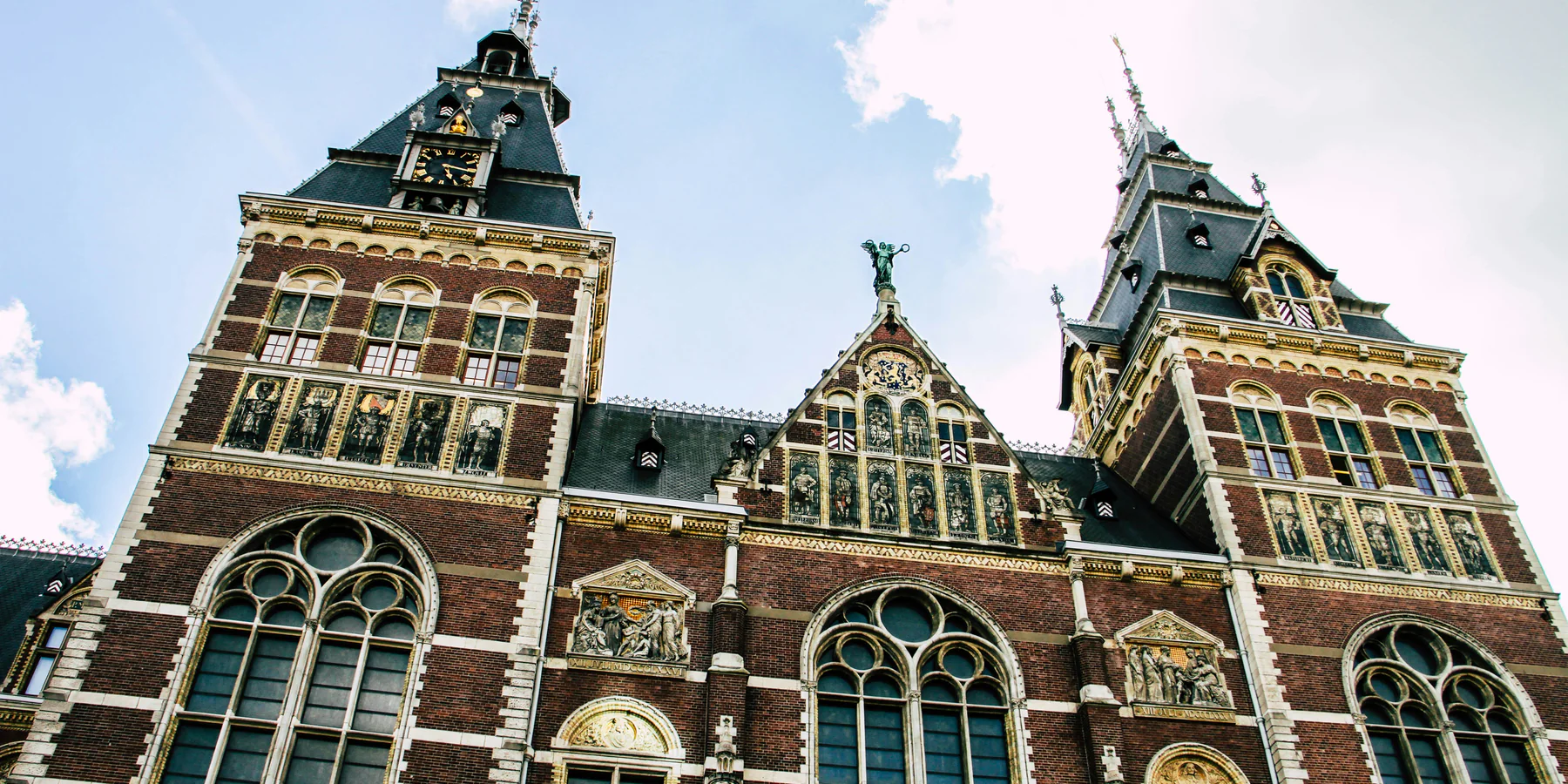 The Rijksmuseum in Amsterdam